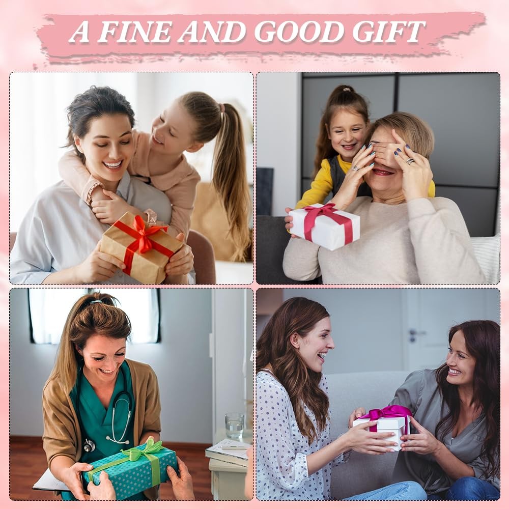XiuSpark 50th Birthday Gifts for Women,Presents 23*18*5cm, Sky Blue 50