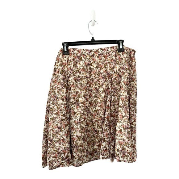 Old Navy Floral Cottagecore Boho Flowy Elastic Waist Skirt