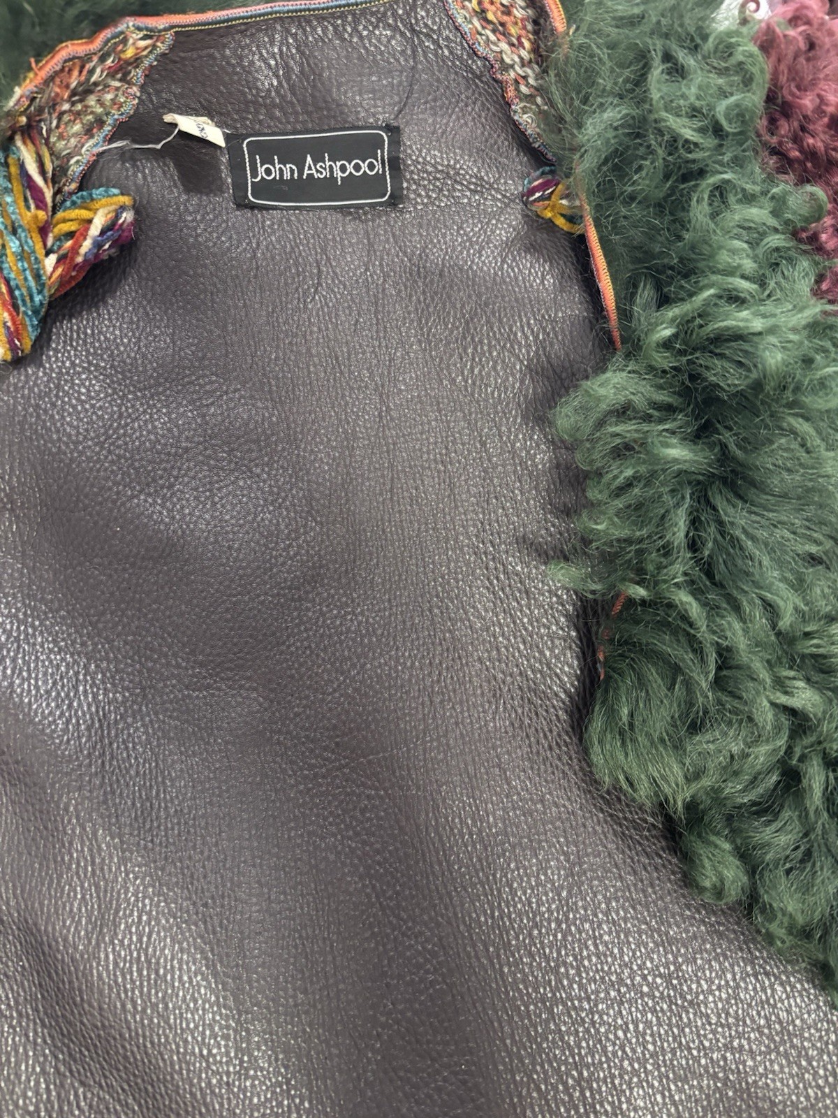 Vintage John Ashpool Bohemian Jacket Size S/M