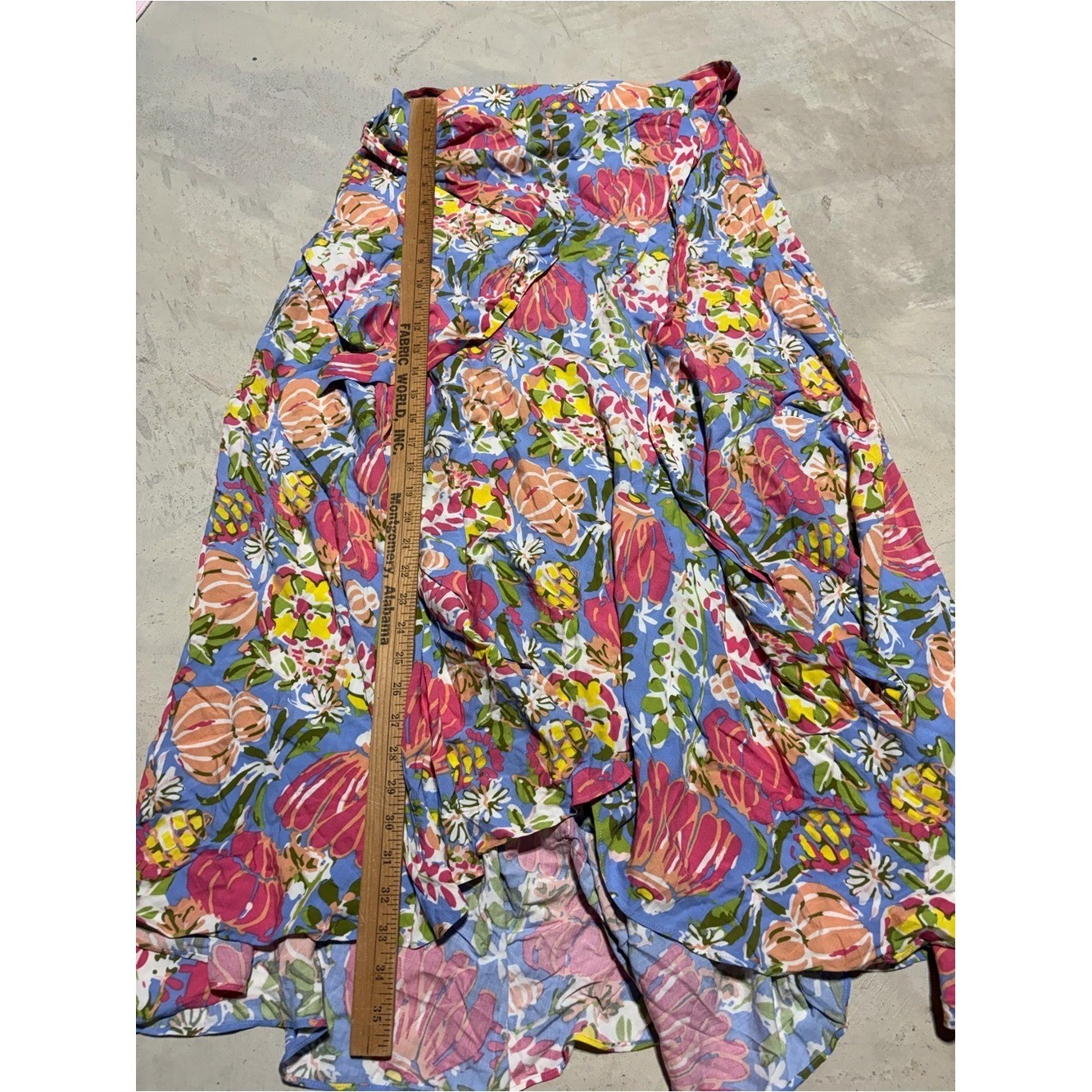 Matilda Jane Floral Midi Skirt in Multi-Color medium NWT