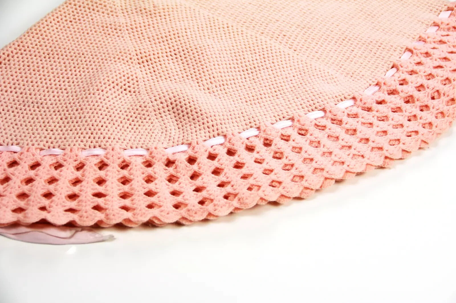 Crochet Coat 1940s Handmade Clothing Vintage Shawl