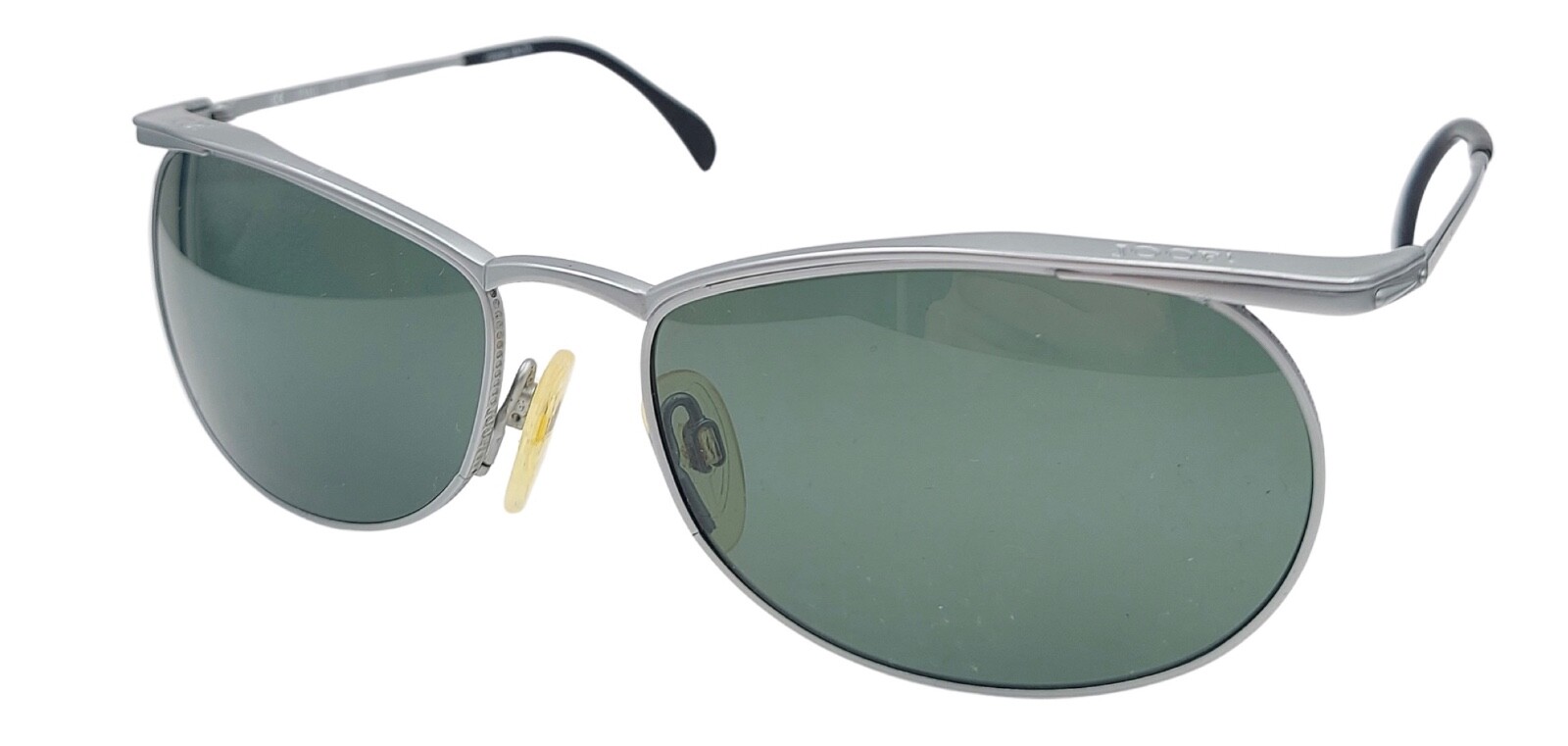 Vintage Joop! 8761 Gray Oval Metal Sunglasses Malta W/ NEW LENSES