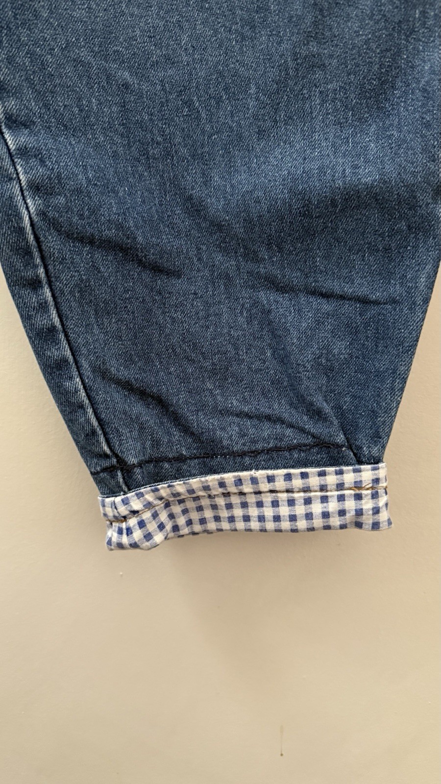 VINTAGE RARE Get Used Women’s Patchwork Barrel Jeans Modern sz 28 (vnt sz 32)