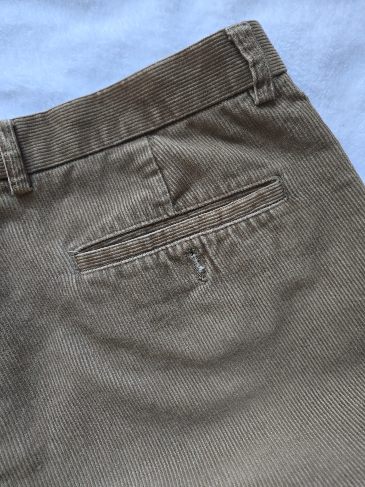 Mens Vintage Ralph Lauren Cordorouy Pants Brown/Mocha Colored Size 34 × 34