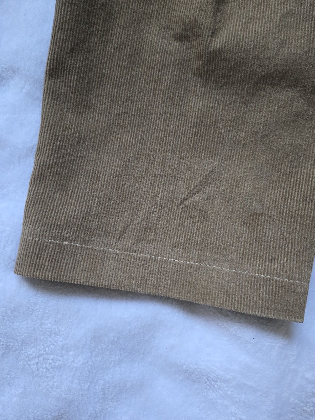 Mens Vintage Ralph Lauren Cordorouy Pants Brown/Mocha Colored Size 34 × 34