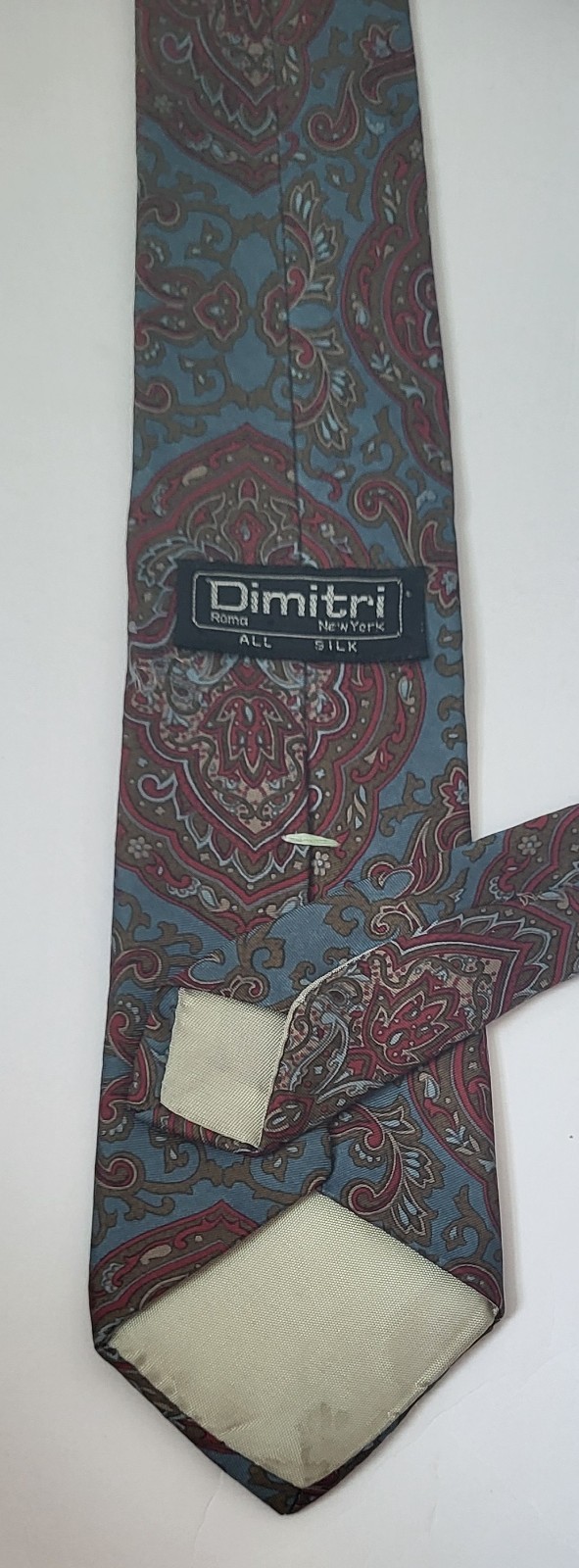 L0T 10 VTG DESIGNER SILK TIES 1 LAMBSWOOL REP GEOMETRIC PAISLEY NONE PERFECT **