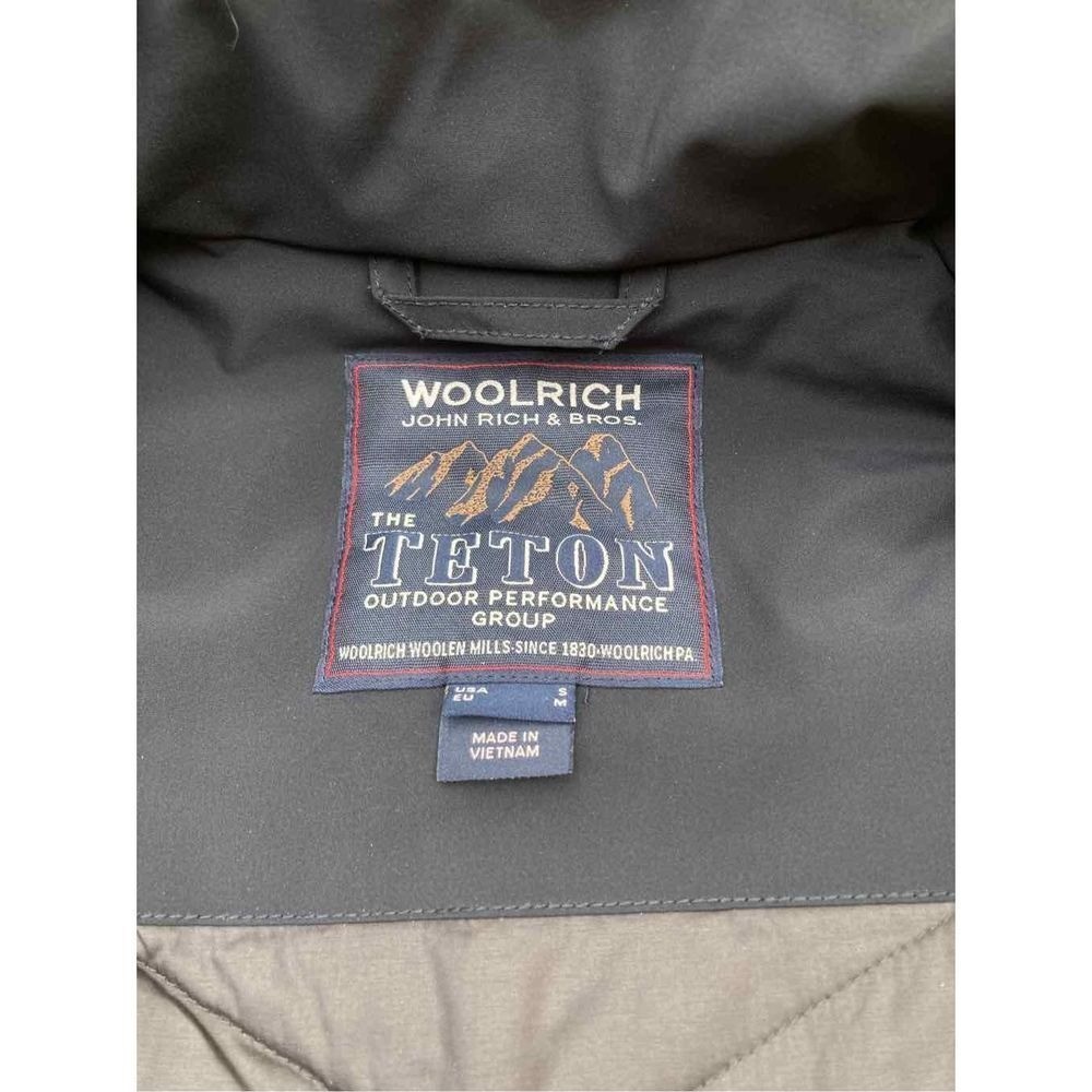 Woolrich John Rich Teton Black Stretch Track Jacket Small NWT