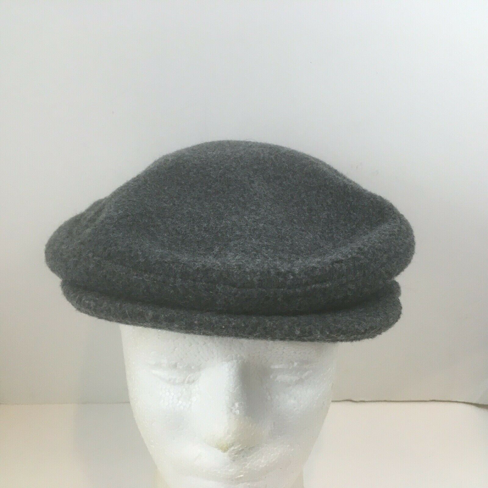 UNITED HATTERS CAP VINTAGE MILLINERY UNION 7-71/8 NEWSBOY GREY MEN S MADE USA