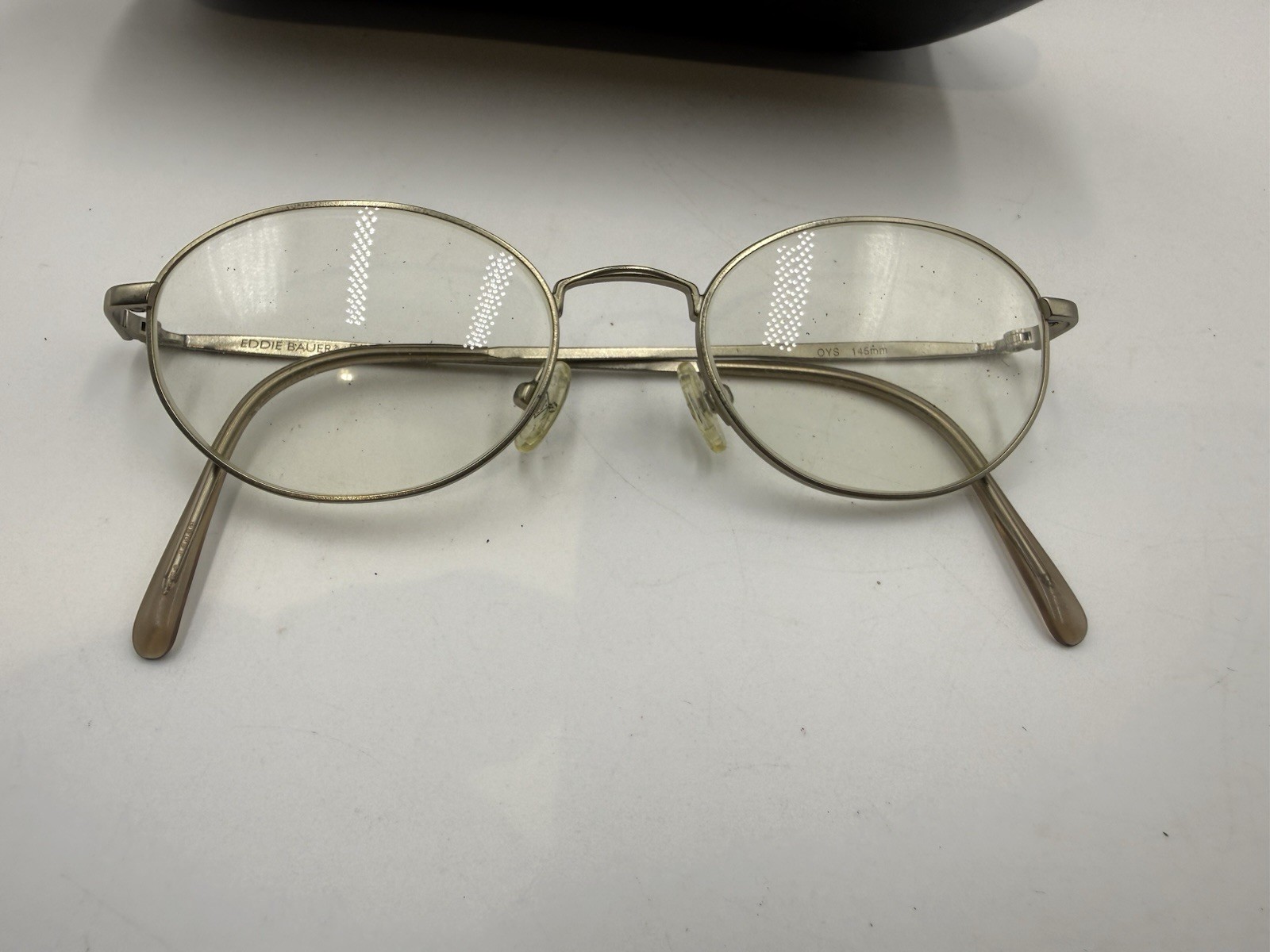 EDDIE BAUER Eyeglasses model Biscayne size OYS 145MM With Original Case VINTAGE