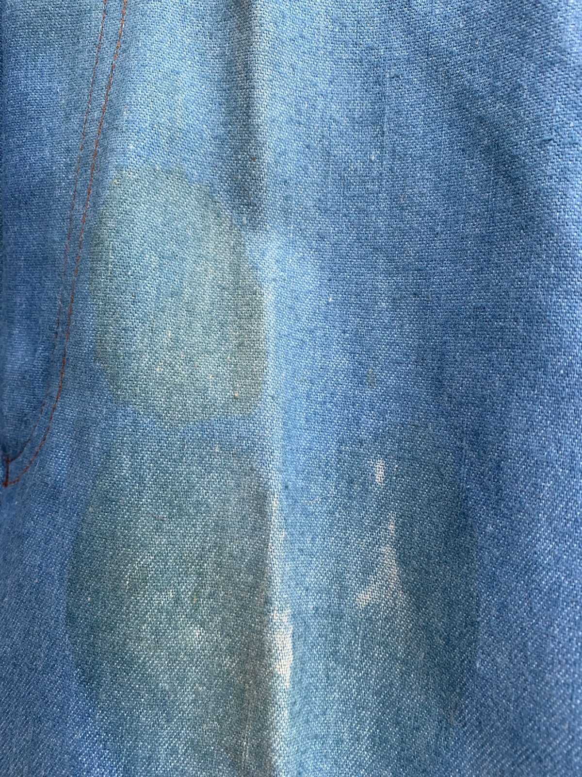 Levis Polyester / Cotton WPL 423 Action Slacks Blue 70s Vintage Jeans