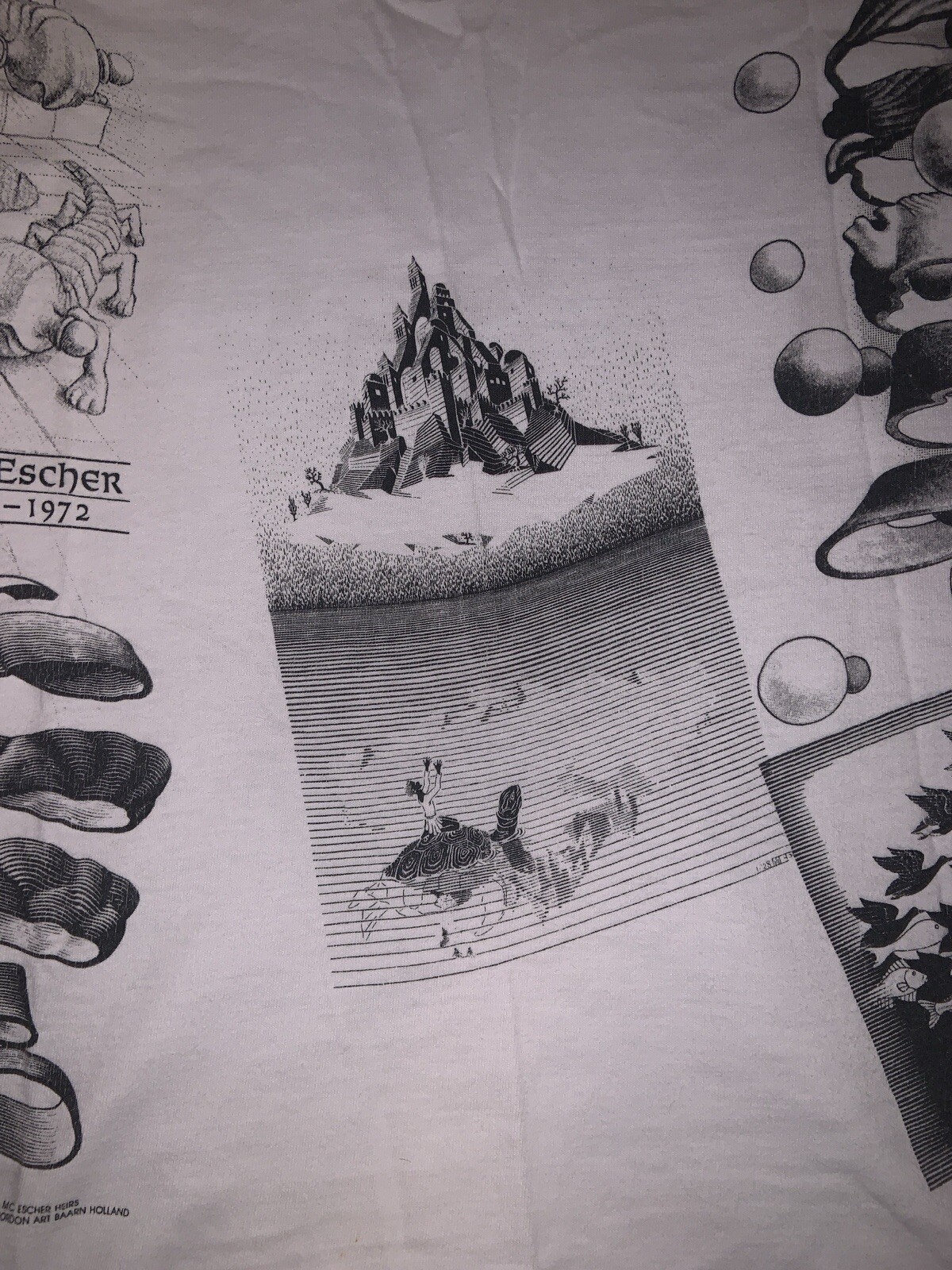 Vintage 91’ AOP M.C. Escher “Father of modern tessellations”