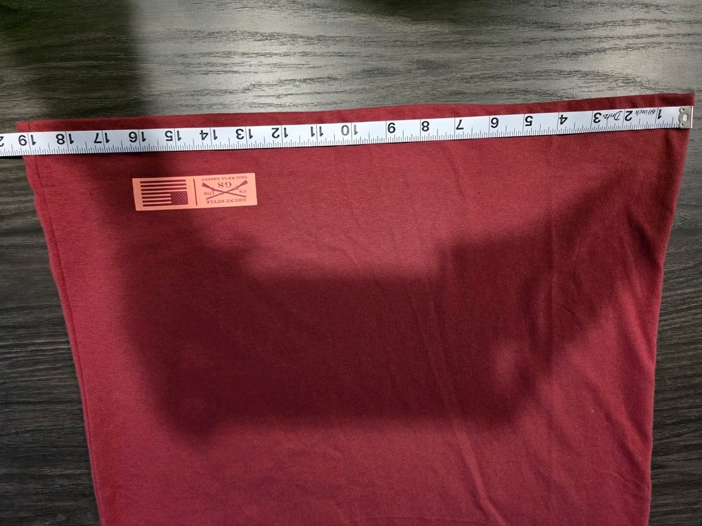 NWT Grunt Style Red V-Neck T-Shirt