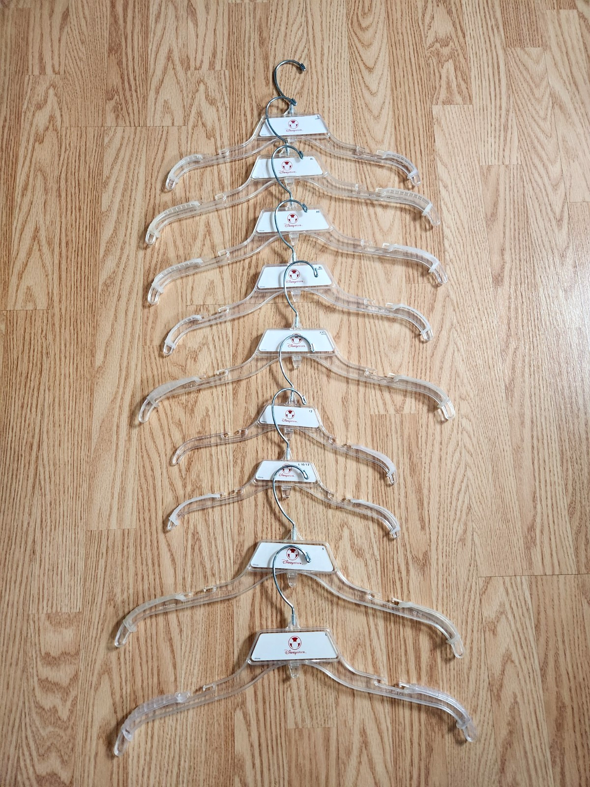 VTG Disney Store Plastic Hangers Unisex 9 pieces view pictures for Size non slip