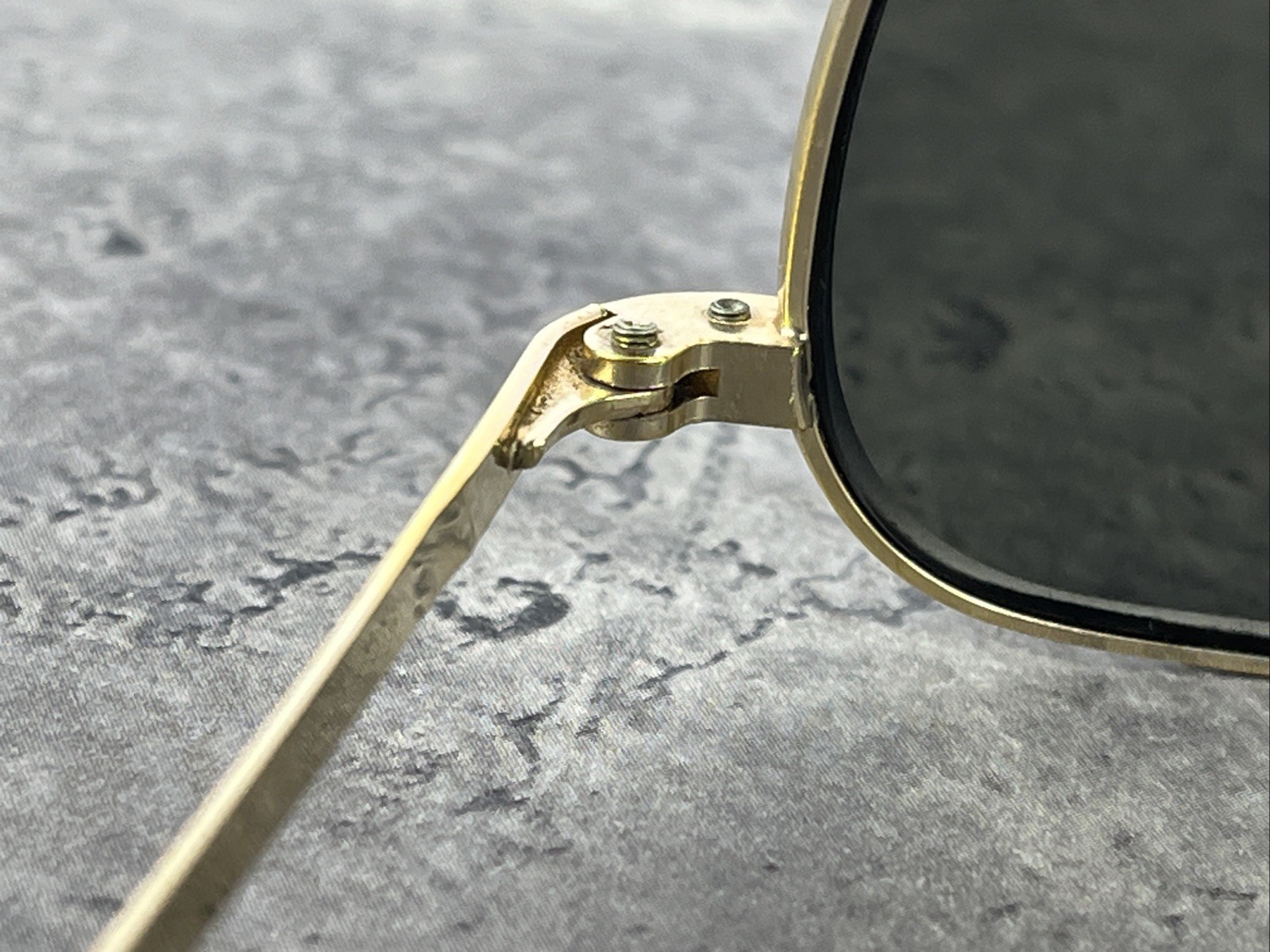 Vintage Classic Original American Optical Aviator Pilot Sunglasses 5 1/2 A/O