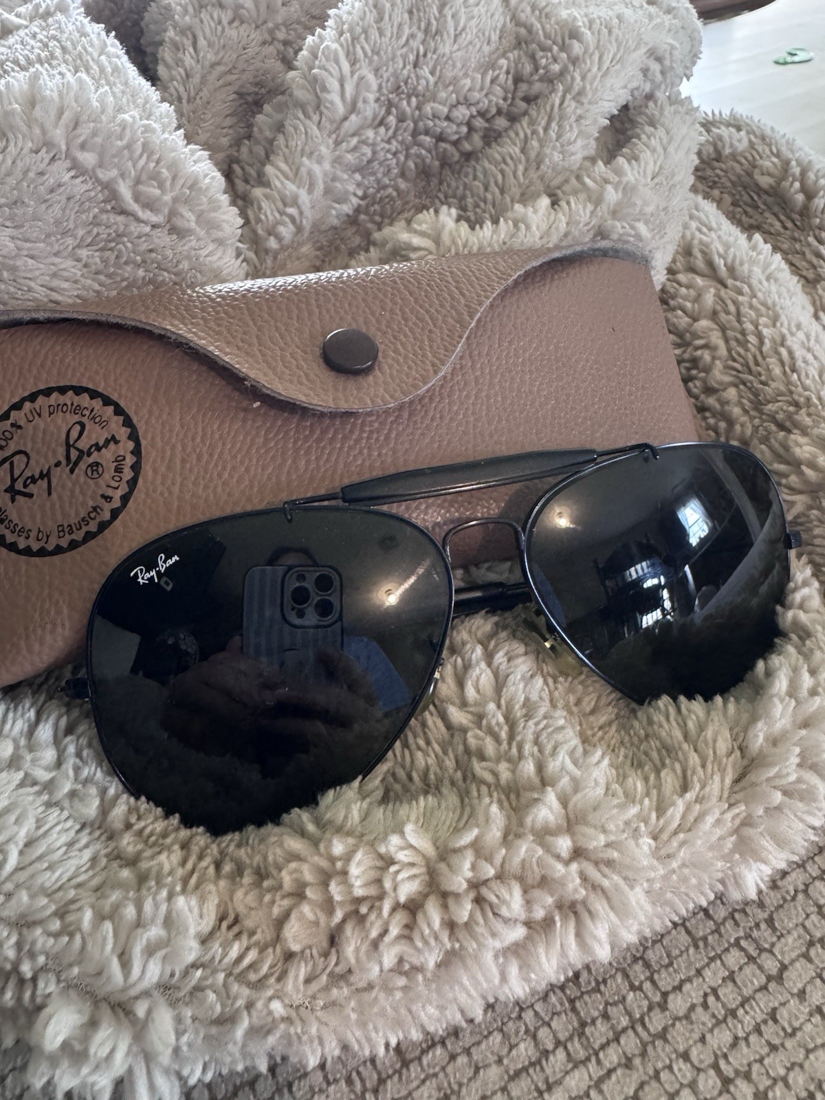 Vintage Ray-Ban Caravan L2114 901S Black G-15 Sunglasses – B&L BL Lenses