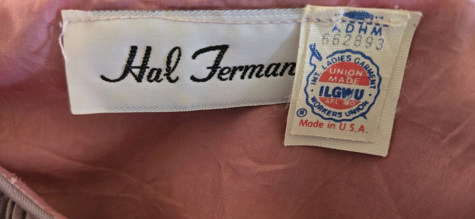 1970s HAL FERMAN Accordian Pleated Blouse & Skirt Set w Dolman Sleeves One Size