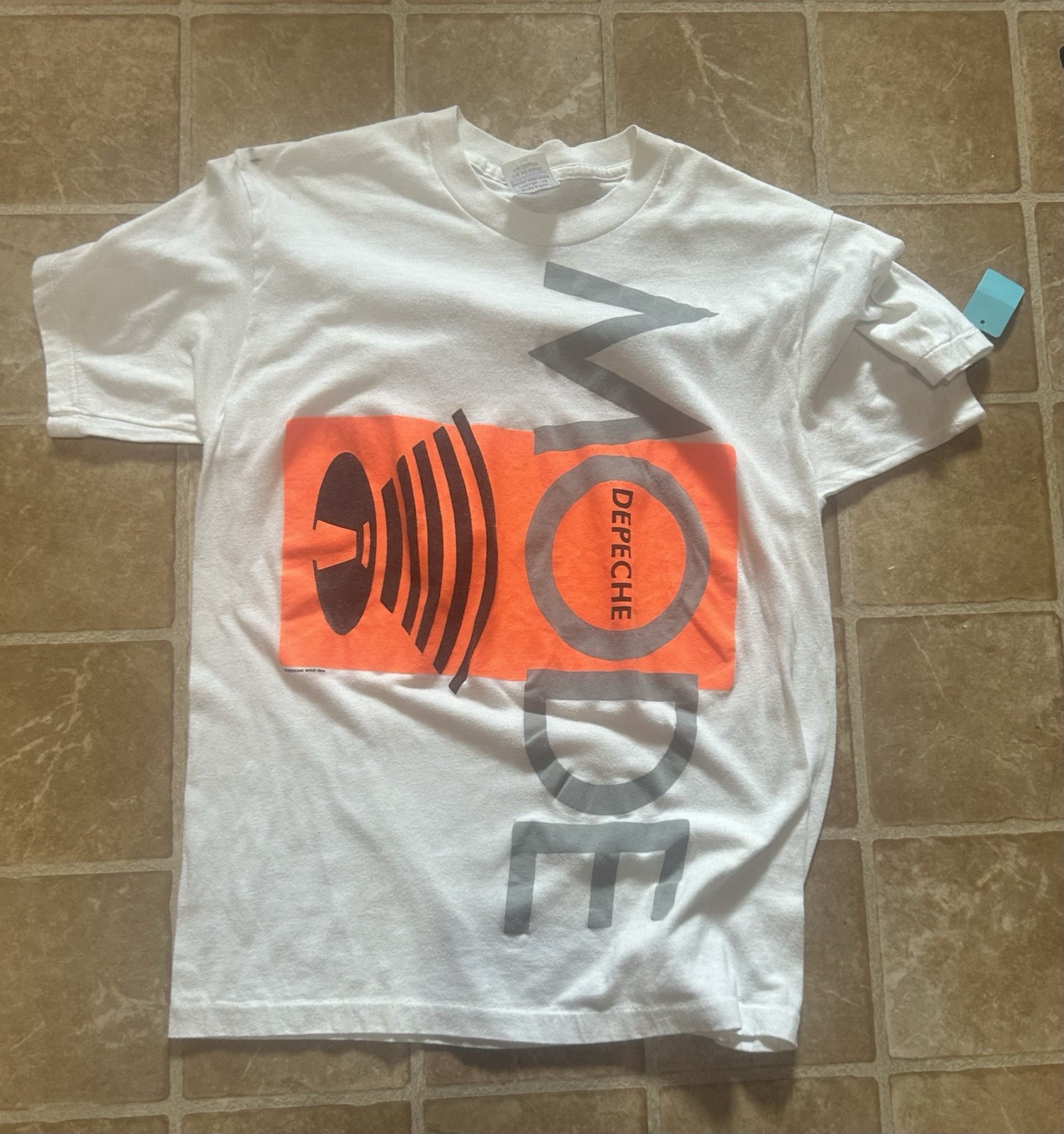 Vintage Depeche Mode Concert Tour T Shirt 1987-88 XL Fine Cond Single Stitch