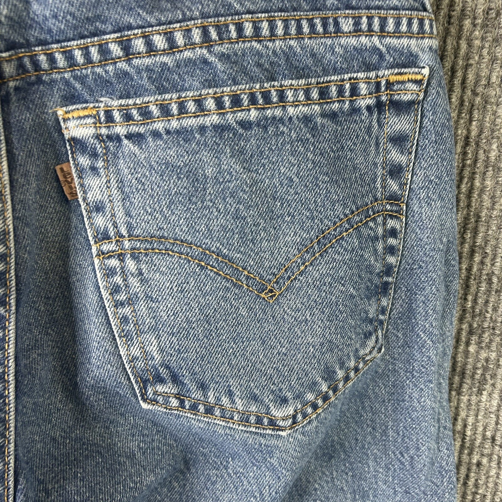 Vintage Levis Jeans 540 Men’s 33/32 Relaxed Fit Brown Tab