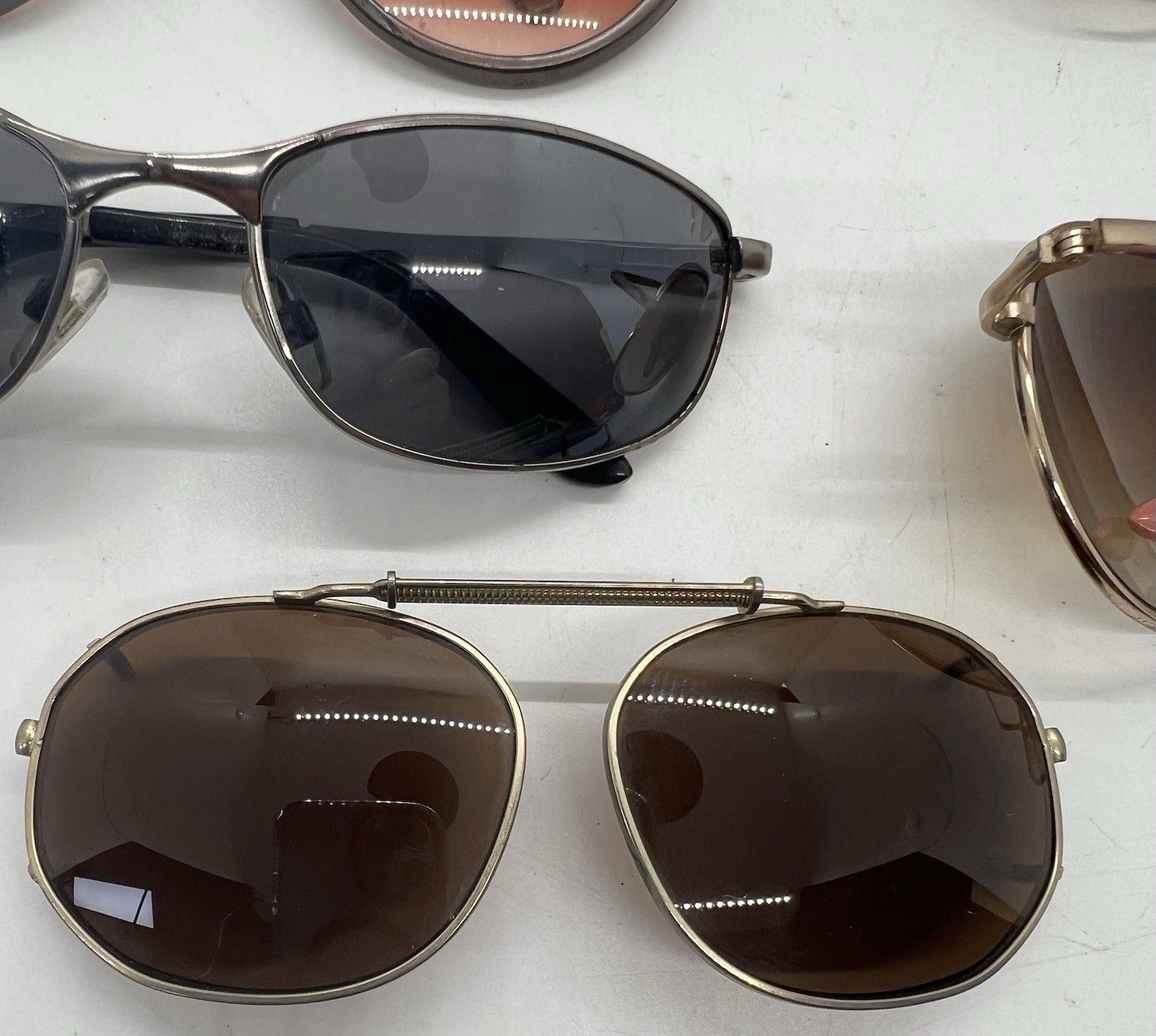 Lot Of 5 Pair Vintage Sunglasses In Various Conditions
