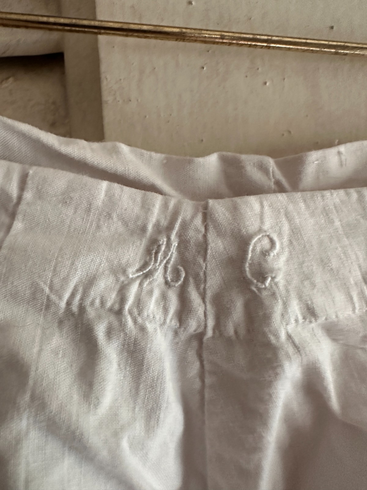 Antique Edwardian Cotton Bloomers | Filet Crochet Trim | Size XS | Coquette Girl