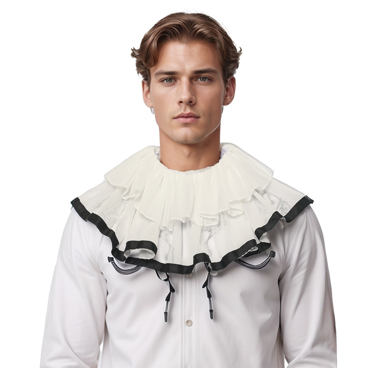 Renaissance Ruff Collar Clown Collar Victorian Collar Halloween Ruffle Collars
