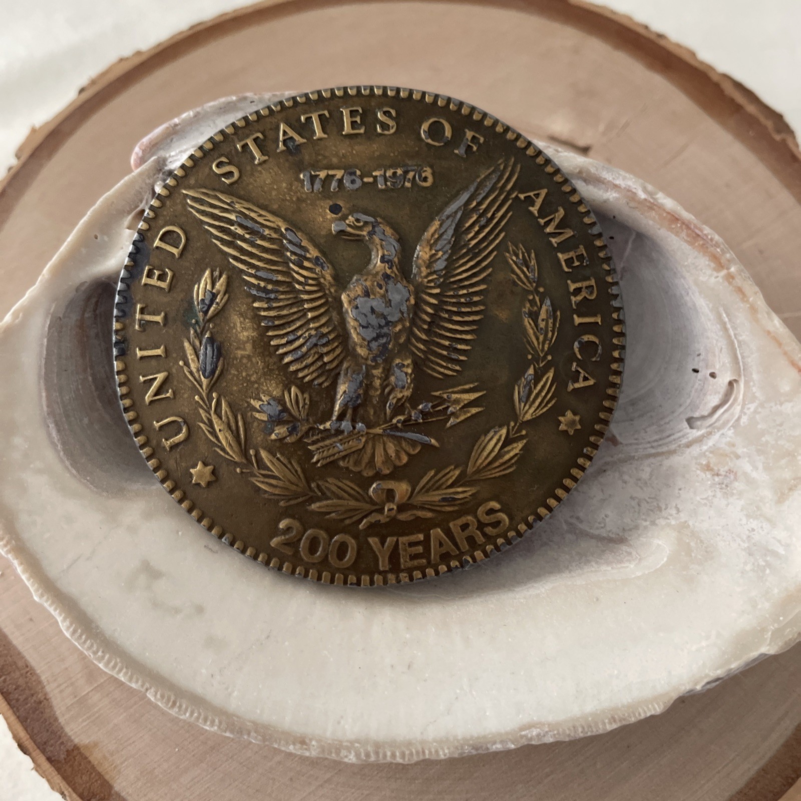 Indiana Metal Craft Belt Buckle United States Of America 200 Years