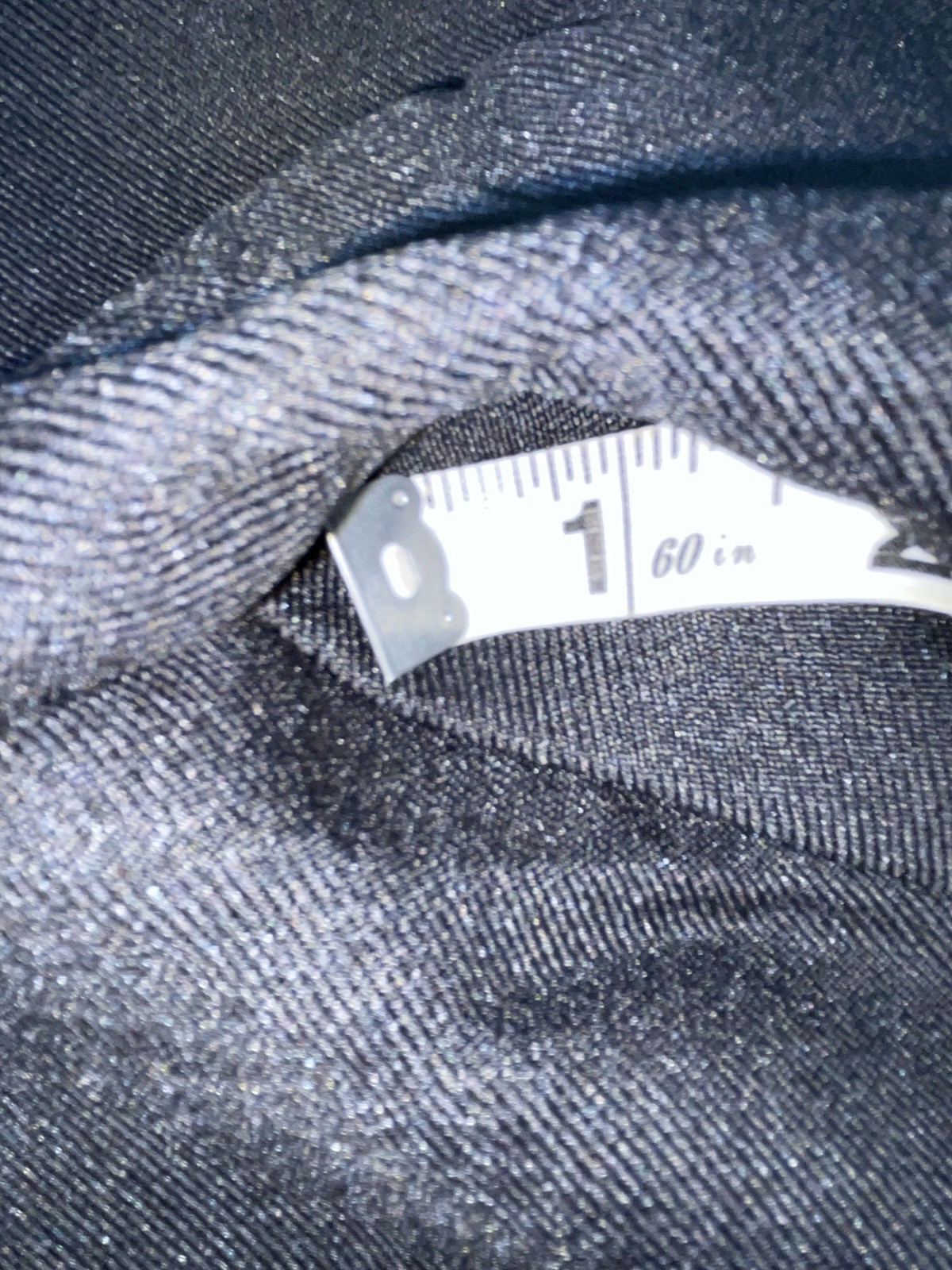 New Vintage Black Polyester Pants #L10 ZZ-9