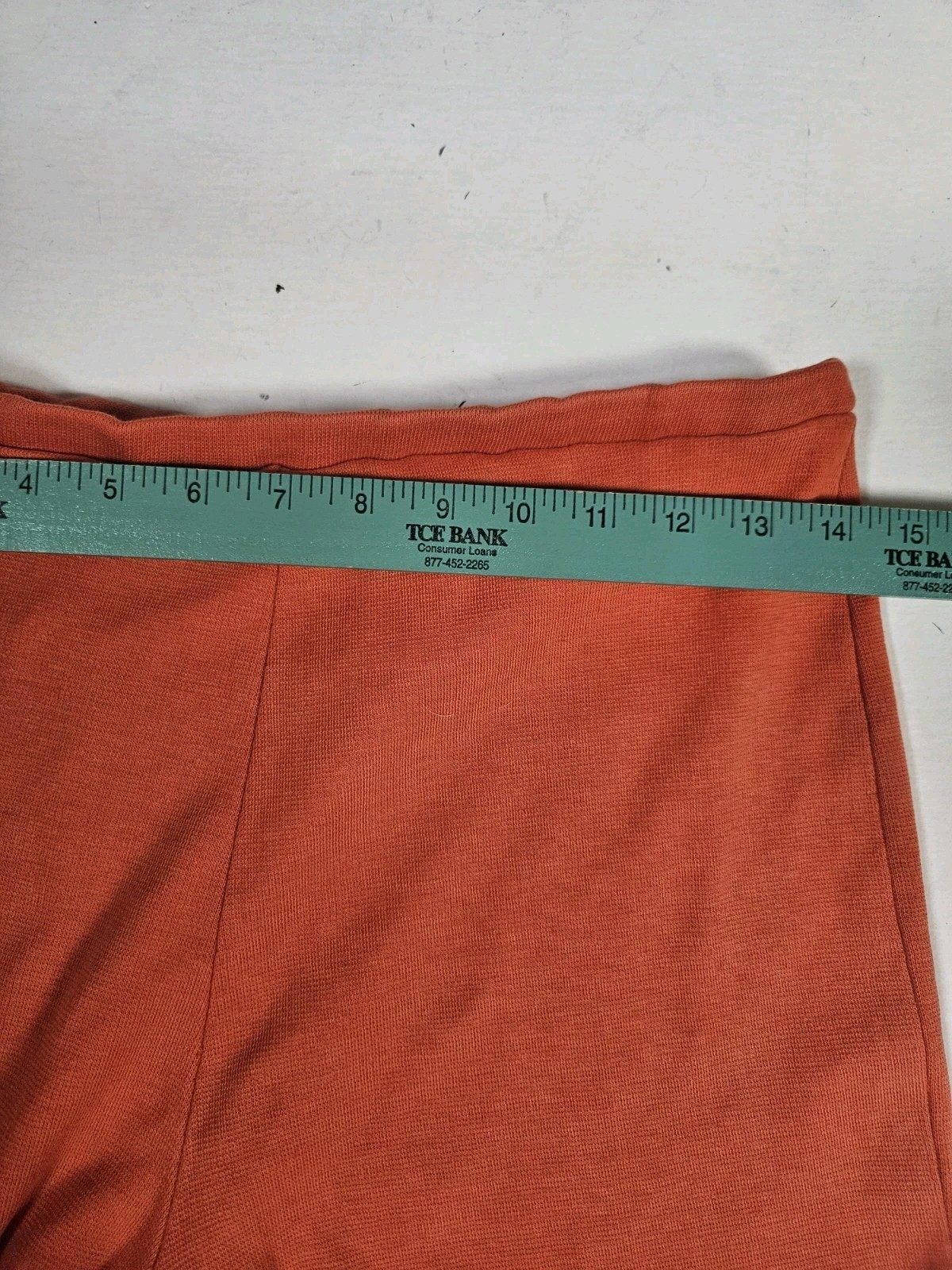 Womens Hot Pants Shorts Go-Go Disco Red Stretch VTG 1970s Red Med/L High Waist