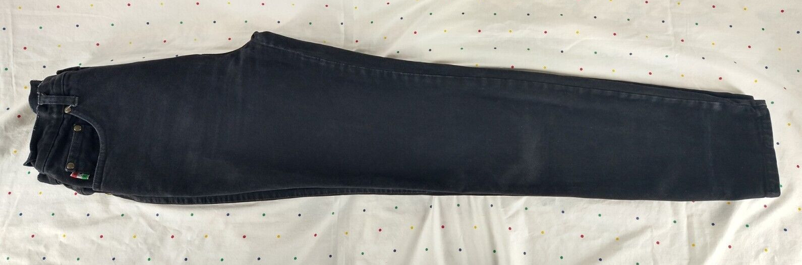 Vintage Moschino Women’s Jeans Pants W/Peace Sign On Its Pocket Size 29 CF