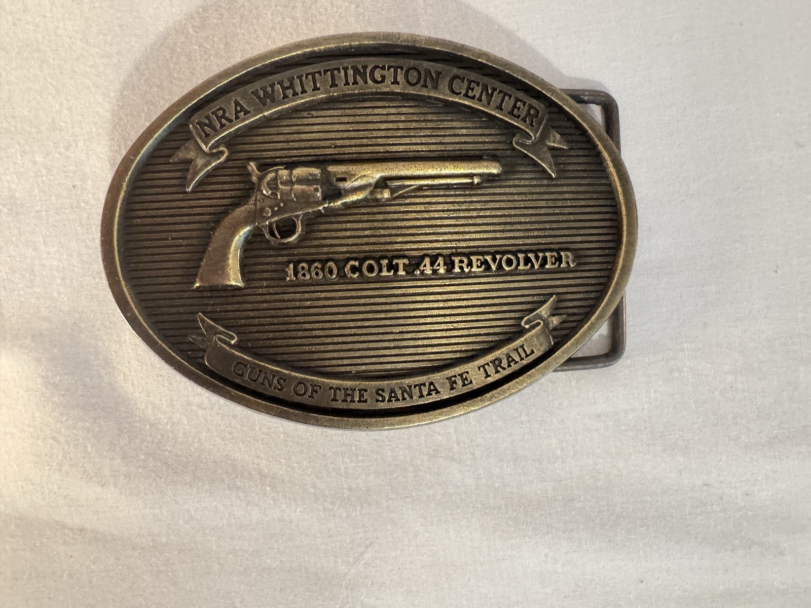 Lot Of 7 Assorted NRA Belt Buckles