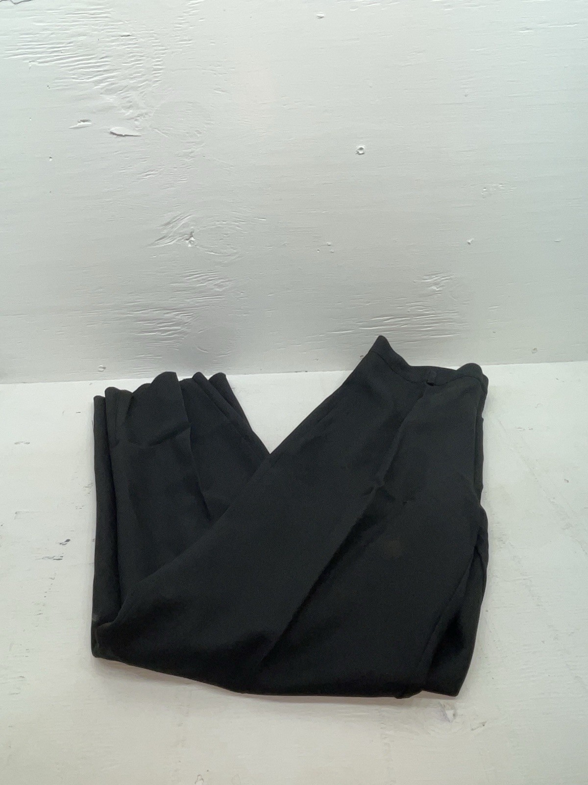 New Vintage Black Polyester Pants #L10 ZZ-9