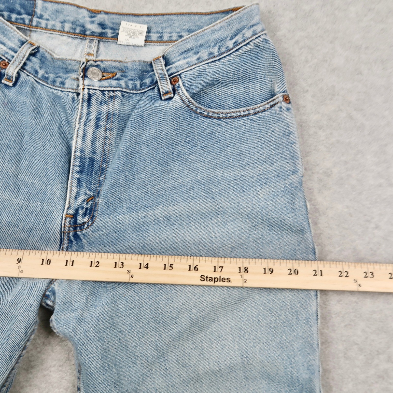 Vintage 90s Levis 517 Boot Cut Low Rise Jeans Women 13L Denim Made in USA