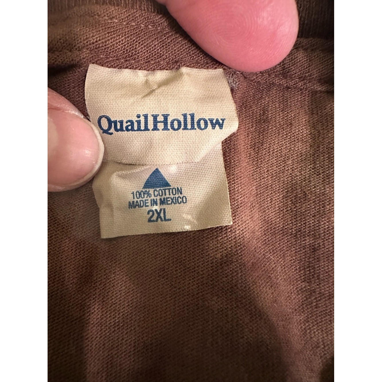 🦛🤎🦛 The Mountain 2XL Hippo Head Classic Cotton T-Shirt—Worn once!