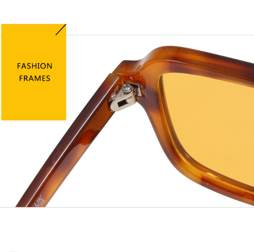 Classic Vintage Square Sunglasses for Women Men Retro 70s Shade Sunglasses