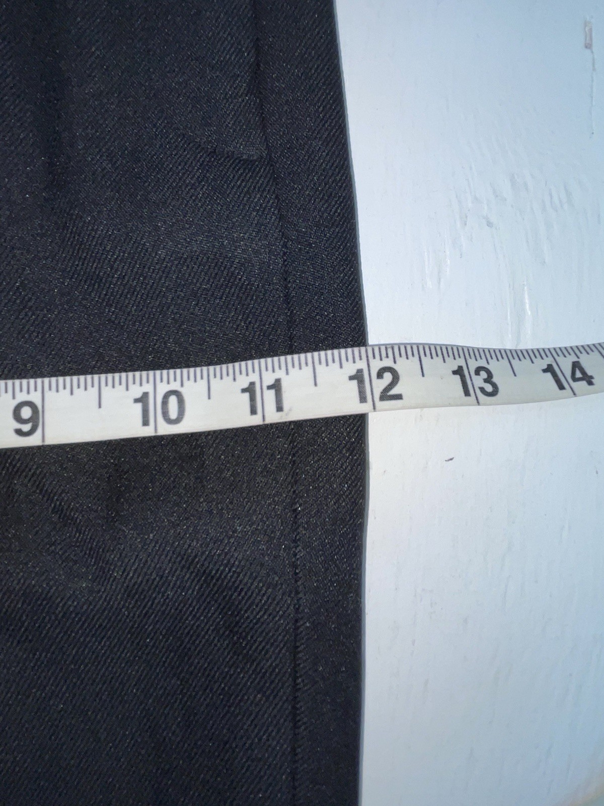 New Vintage Black Polyester Pants #L10 ZZ-9