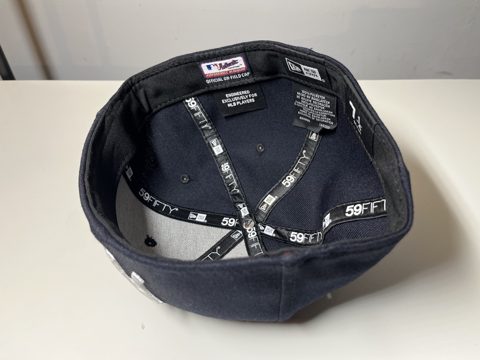 Yankee Hat No Brim – Fitted – New Era 59Fifty – Size 7 3/8