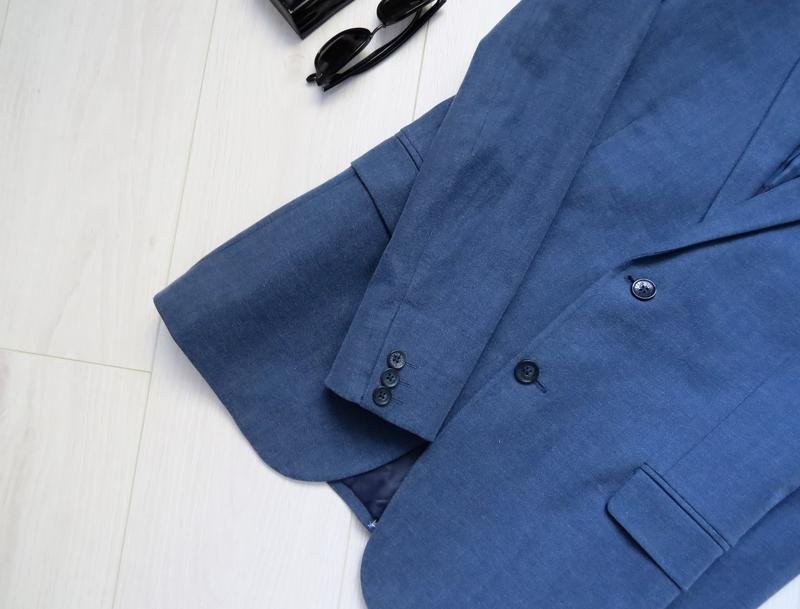 Men Ben Sherman Navy Cotton Blazer 40 /L / 48