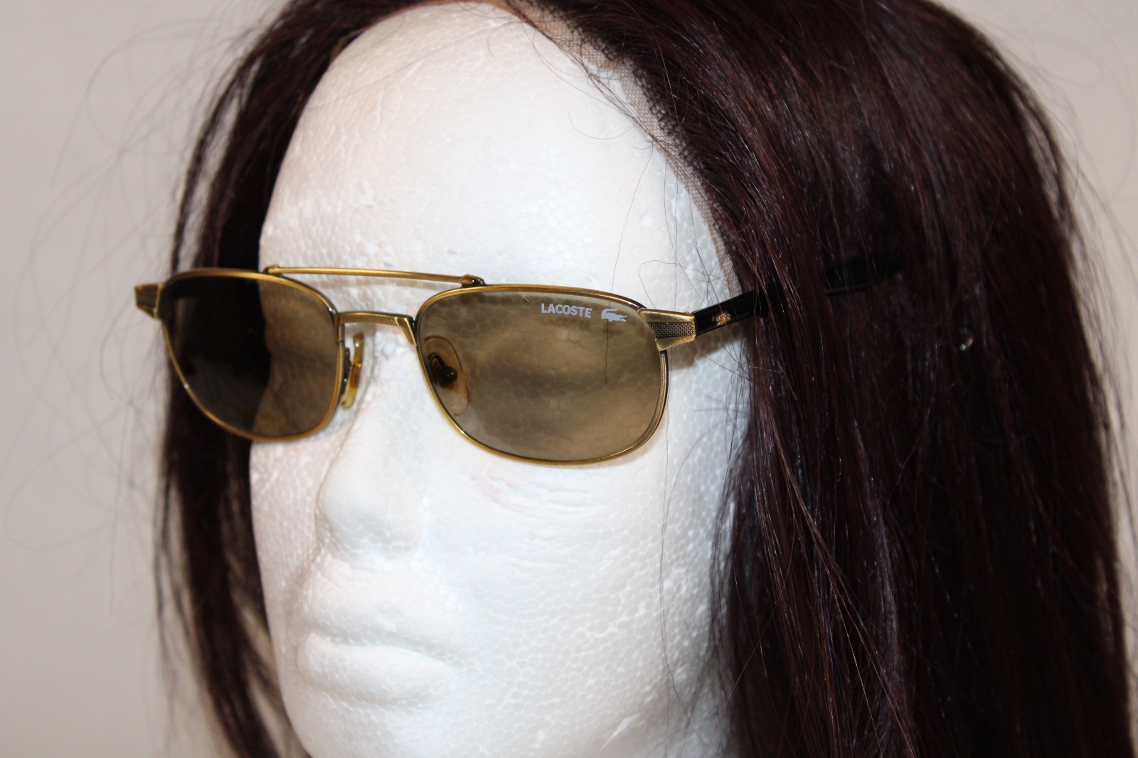 Lacoste 173 BP E035 Vintage Bronze frame Sunglasses Plz read description