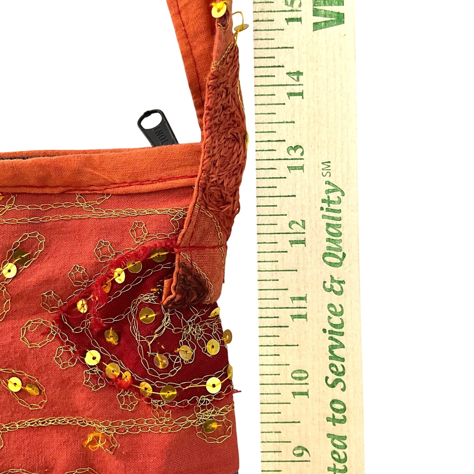 Vintage Boho Hippie Sequin Bag: 80s, 90s, Y2K