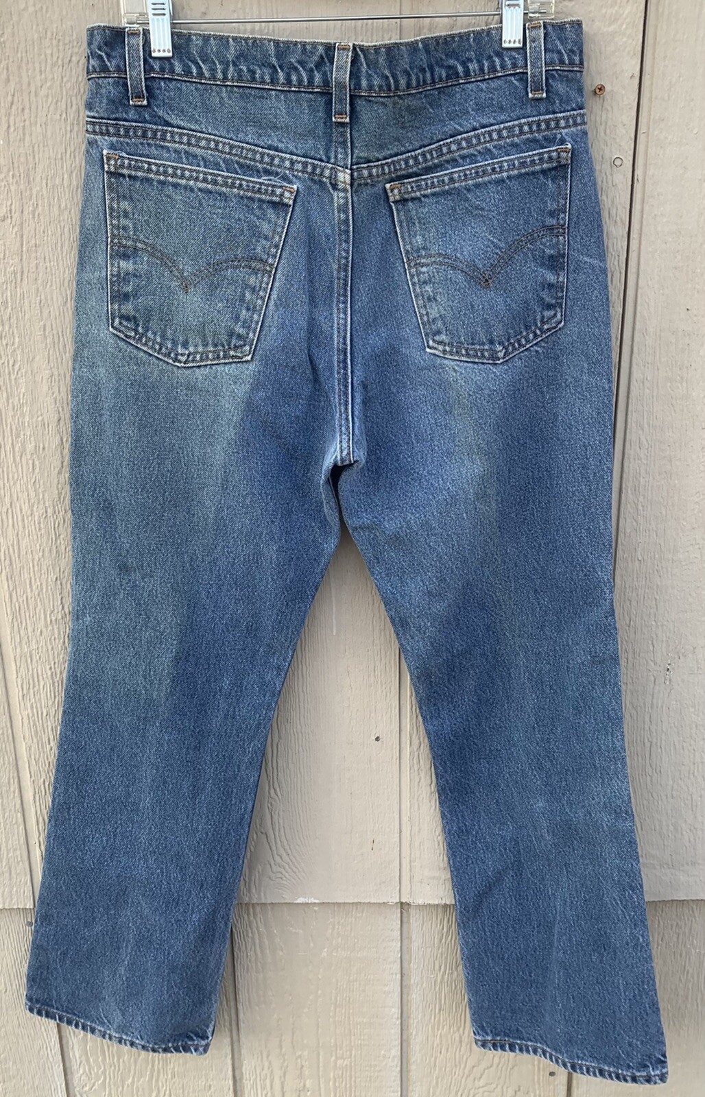 Vintage Levi’s 517 Jeans made in USA size 36 31 measure W 35 L 30 1/4”