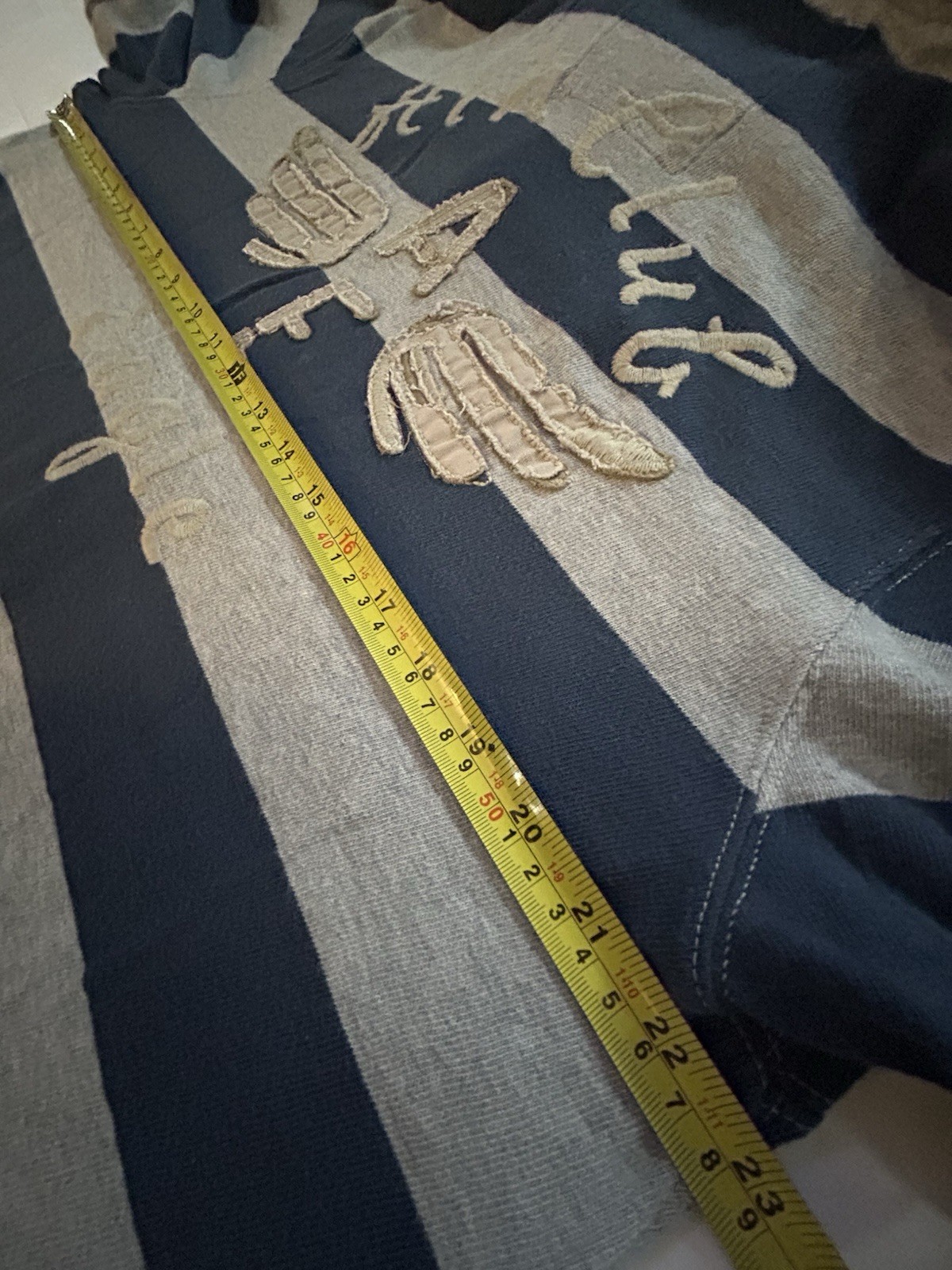 American Eagle Outfitters Vintage Rugby Shirt Striped Short Sleeve XL 1990s Club