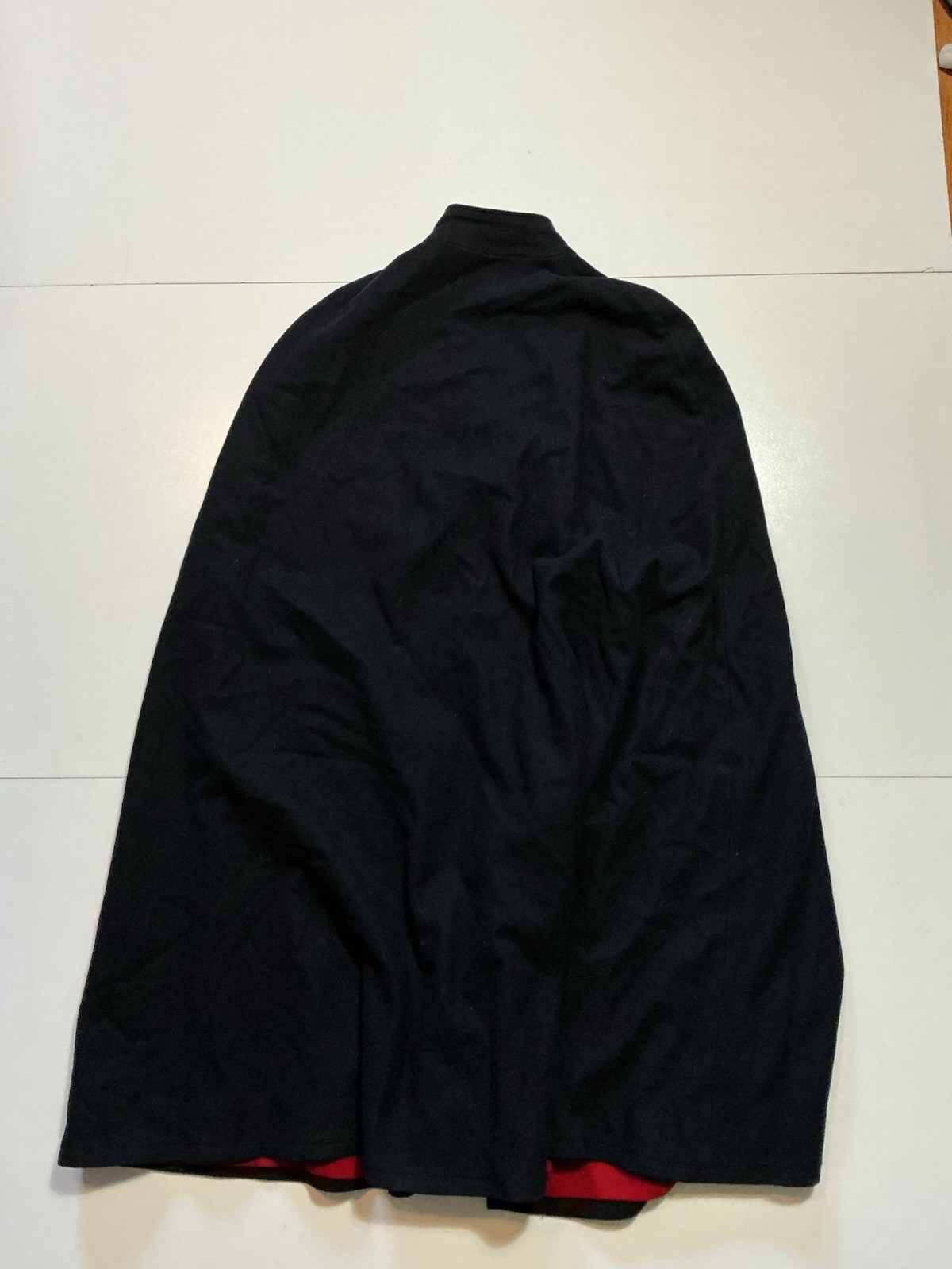 Vintage 40s 50s WWII Sterigarm Altro Work Shops Wool Nurses Uniform Cape Cloak