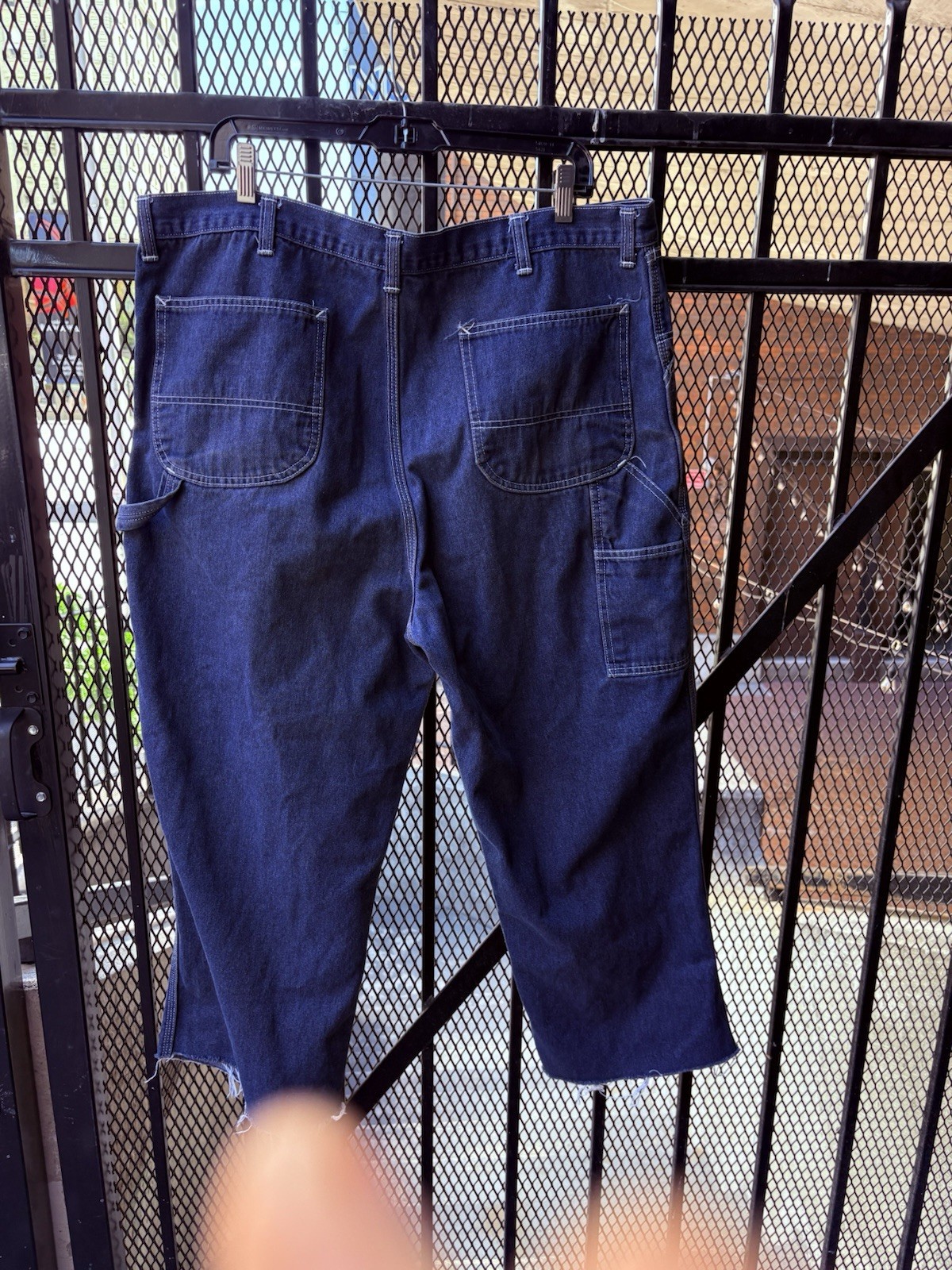 Vintage Roebucks Denim Carpenter Pants – perfectly worn in just for you! 🪚🪛🔨