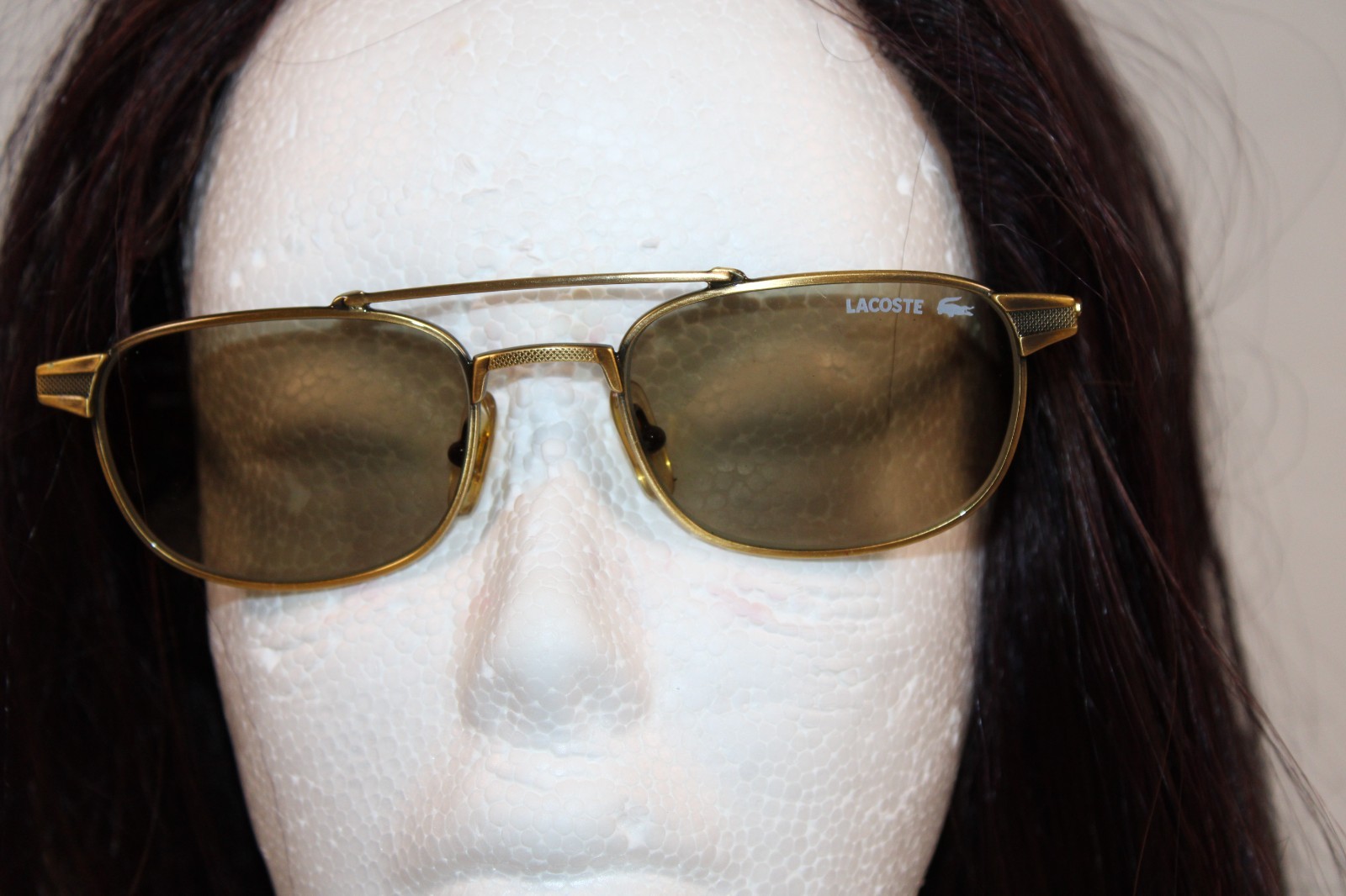 Lacoste 173 BP E035 Vintage Bronze frame Sunglasses Plz read description
