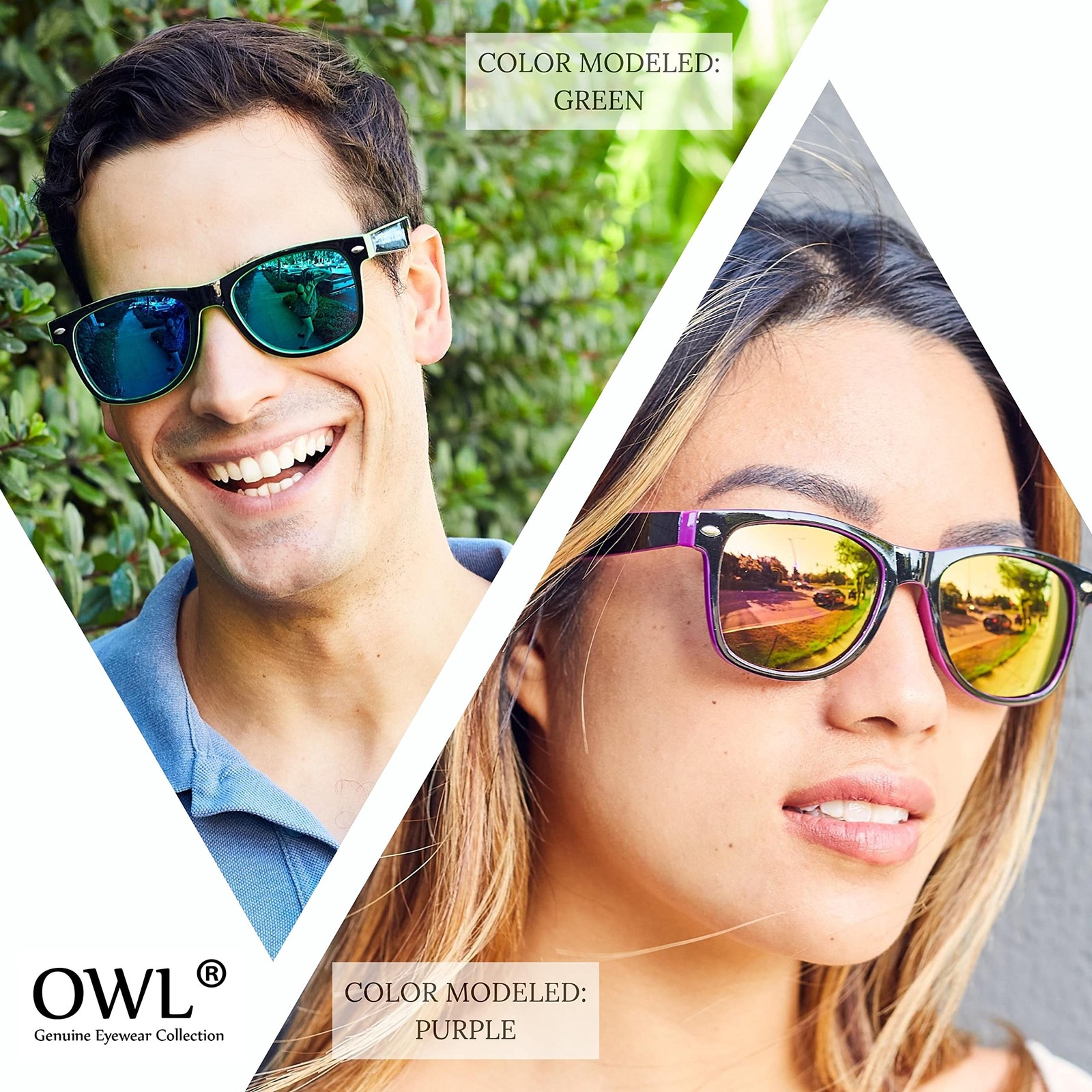 Vintage Two Tone Sunglasses Smoke Lens Retro Stylish UV 145mm, 10 Pack Mix