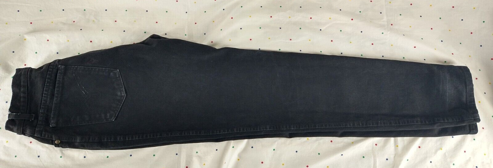Vintage Moschino Women’s Jeans Pants W/Peace Sign On Its Pocket Size 29 CF