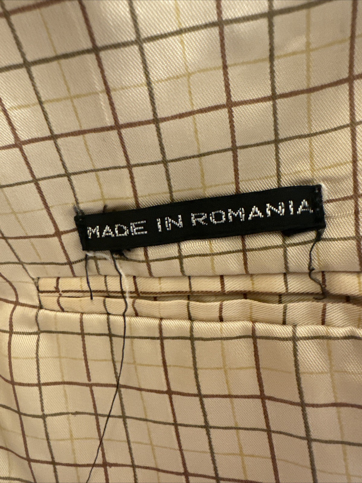 Vintage Corduroy Blazer Coat Made In Romania