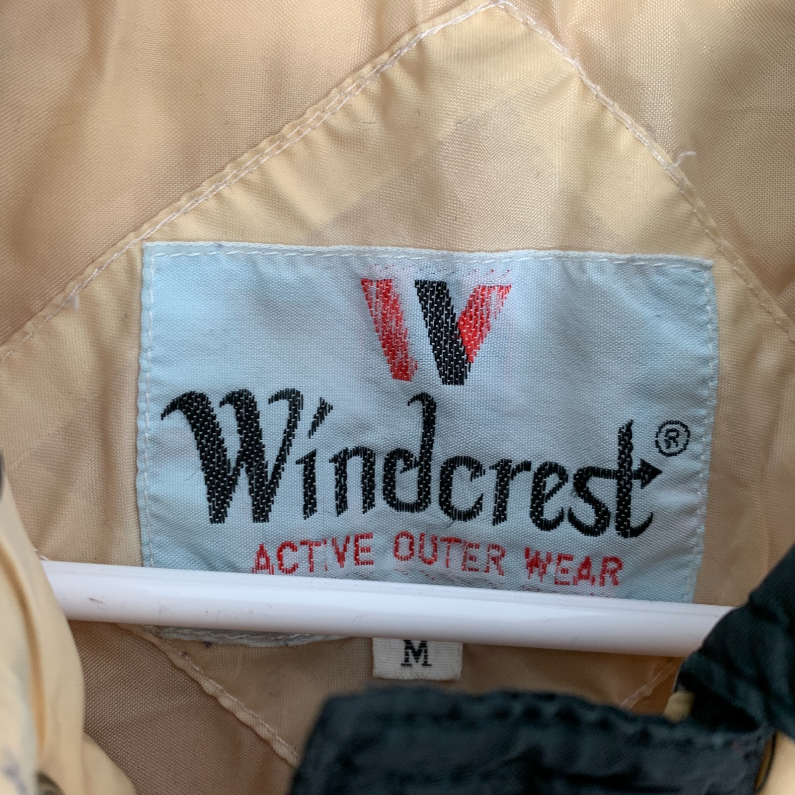 Vintage 70s Windcrest Black Brown Retro Striped Stranger Things Vest Medium