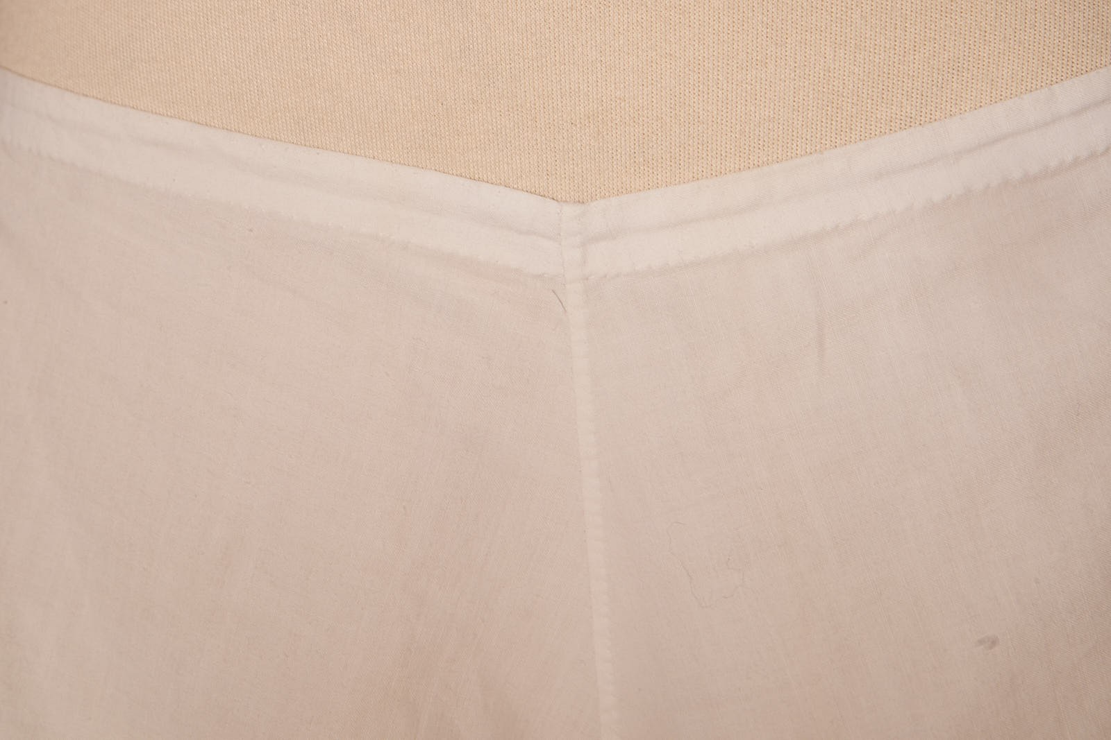 Victorian Split Back White Light Breezy Bloomers Shorts