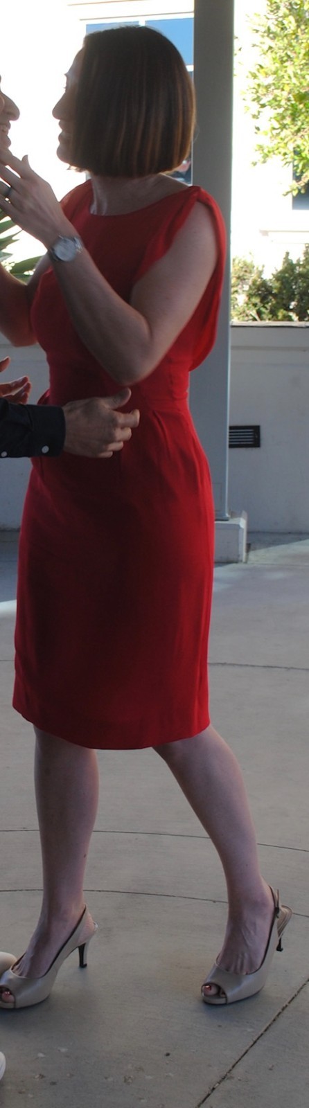 Vintage 1950’s red cocktail dress
